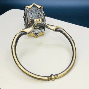 Vintage 70s Amerock Carriage House Hand Towel Ring Holder: Wall Mount- Bathroom